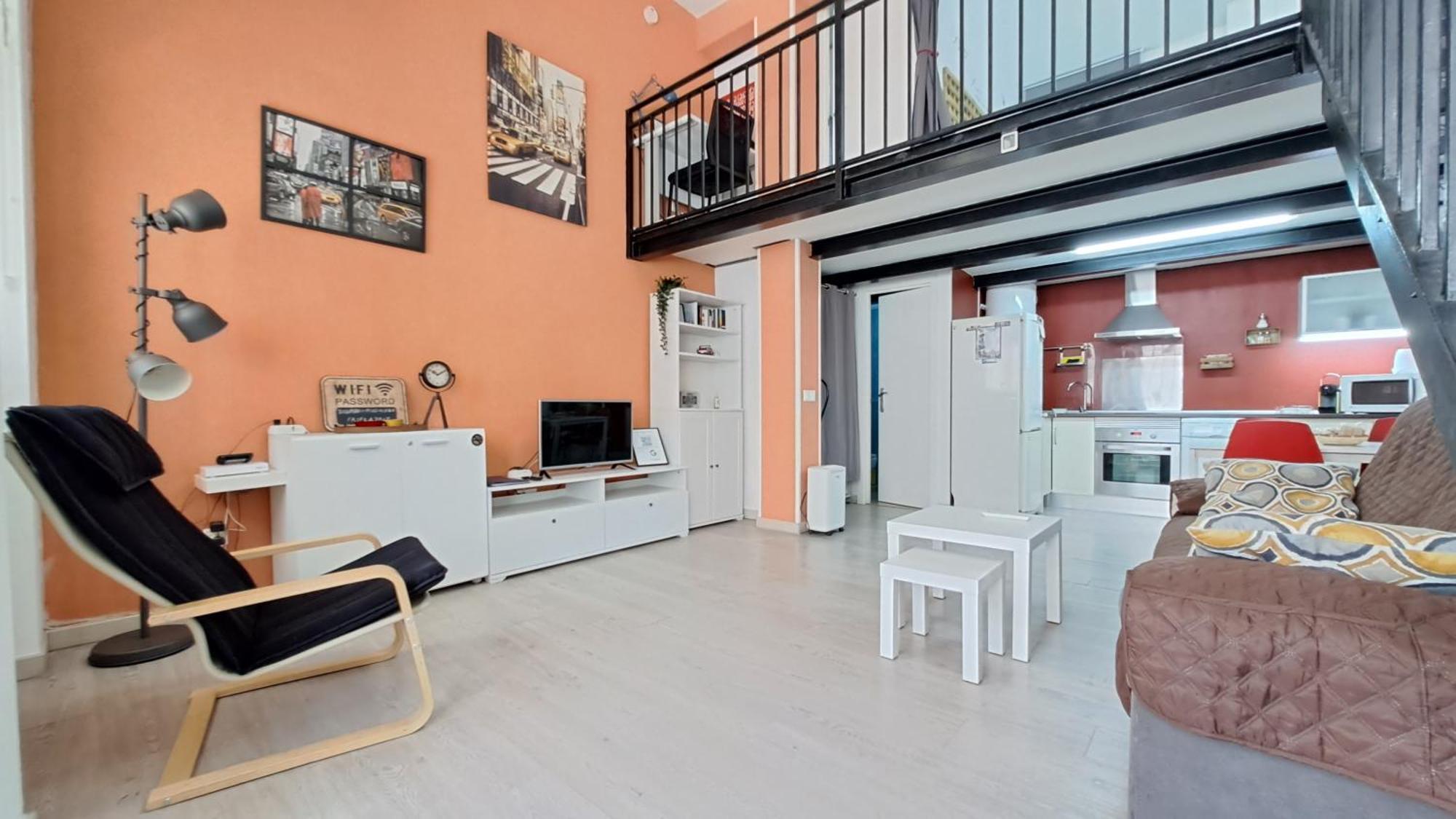 Apartamento La Vaguada loft Madrid Exterior foto
